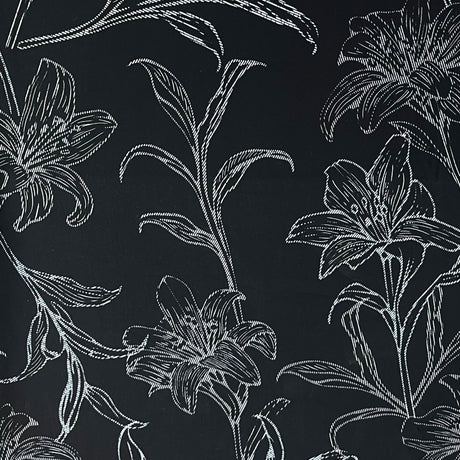 Pound A Metre 3 Metres Printed Dressmaking Viscose Fabric – 55" Wide (Big Flower)