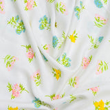 Pound A Metre 3 Metres Printed Dressmaking Viscose Fabric – 55" Wide (Bouquet)