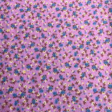 Pound A Metre 3 Metres Printed Dressmaking Viscose Fabric – 55" Wide (Bubblegum)
