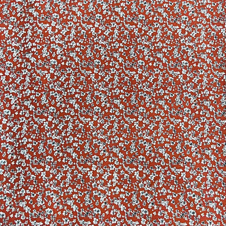 Pound A Metre 3 Metres Printed Dressmaking Viscose Fabric – 55" Wide (Choclate)