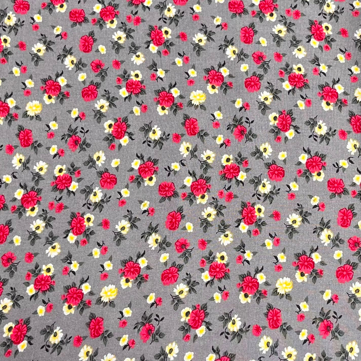 Pound A Metre 3 Metres Printed Dressmaking Viscose Fabric – 55" Wide (Cloudy)