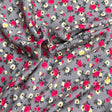 Pound A Metre 3 Metres Printed Dressmaking Viscose Fabric – 55" Wide (Cloudy)