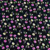Pound A Metre 3 Metres Printed Dressmaking Viscose Fabric – 55" Wide (Floral)