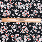 Pound A Metre 3 Metres Printed Dressmaking Viscose Fabric – 55" Wide (Flowerpot)