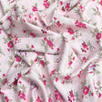 Pound A Metre 3 Metres Printed Dressmaking Viscose Fabric – 55" Wide (Garden)