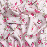 Pound A Metre 3 Metres Printed Dressmaking Viscose Fabric – 55" Wide (Garden)