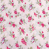 Pound A Metre 3 Metres Printed Dressmaking Viscose Fabric – 55" Wide (Garden)