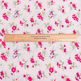 Pound A Metre 3 Metres Printed Dressmaking Viscose Fabric – 55" Wide (Garden)