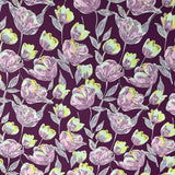 Pound A Metre 3 Metres Printed Dressmaking Viscose Fabric – 55" Wide (Grapefruit)