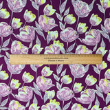 Pound A Metre 3 Metres Printed Dressmaking Viscose Fabric – 55" Wide (Grapefruit)