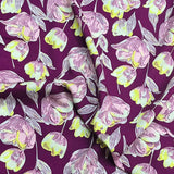 Pound A Metre 3 Metres Printed Dressmaking Viscose Fabric – 55" Wide (Grapefruit)
