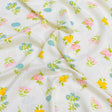 Pound A Metre 3 Metres Printed Dressmaking Viscose Fabric – 55" Wide (Ivory)