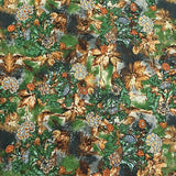 Pound A Metre 3 Metres Printed Dressmaking Viscose Fabric – 55" Wide (Jungle)