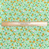 Pound A Metre 3 Metres Printed Dressmaking Viscose Fabric – 55" Wide (Leaf)