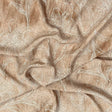 Pound A Metre 3 Metres Printed Dressmaking Viscose Fabric – 55" Wide (Light Brown)