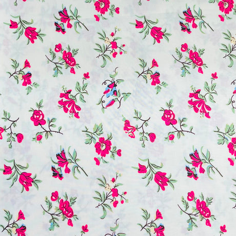 Pound A Metre 3 Metres Printed Dressmaking Viscose Fabric – 55" Wide (Lightest)