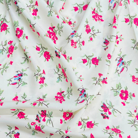 Pound A Metre 3 Metres Printed Dressmaking Viscose Fabric – 55" Wide (Lightest)