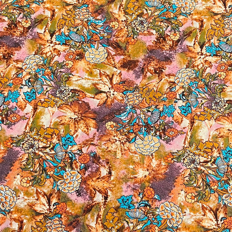Pound A Metre 3 Metres Printed Dressmaking Viscose Fabric – 55" Wide (Mixed)