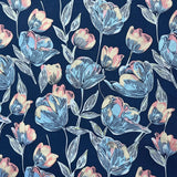 Pound A Metre 3 Metres Printed Dressmaking Viscose Fabric – 55" Wide (Ocean)