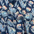 Pound A Metre 3 Metres Printed Dressmaking Viscose Fabric – 55" Wide (Ocean)