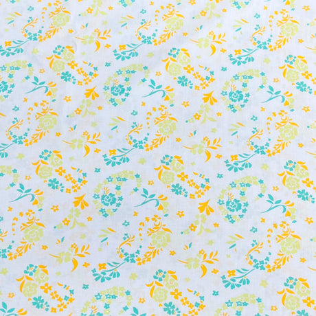 Pound A Metre 3 Metres Printed Dressmaking Viscose Fabric – 55" Wide (Pastel)