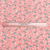 Pound A Metre 3 Metres Printed Dressmaking Viscose Fabric – 55" Wide (Peach Garden)