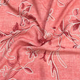 Pound A Metre 3 Metres Printed Dressmaking Viscose Fabric – 55" Wide (Peach)
