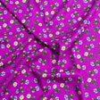 Pound A Metre 3 Metres Printed Dressmaking Viscose Fabric – 55" Wide (Purple)