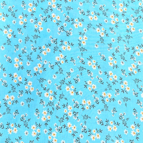 Pound A Metre 3 Metres Printed Dressmaking Viscose Fabric – 55" Wide (Seaside)