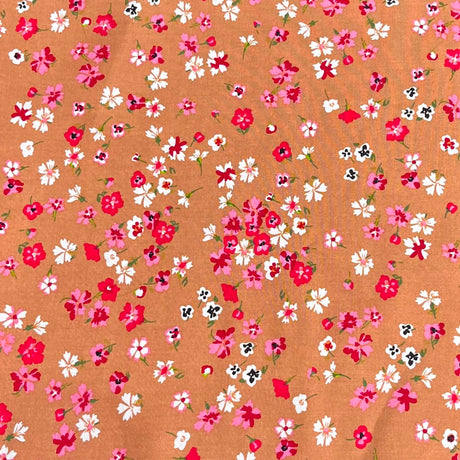 Pound A Metre 3 Metres Printed Dressmaking Viscose Fabric – 55" Wide (Table)