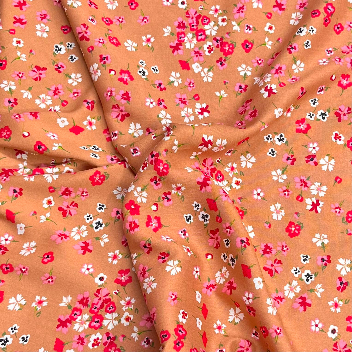 Pound A Metre 3 Metres Printed Dressmaking Viscose Fabric – 55" Wide (Table)