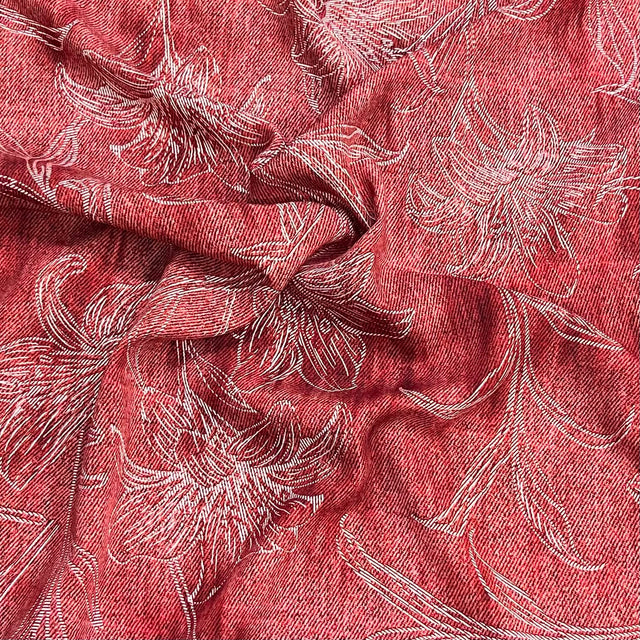 Pound A Metre 3 Metres Printed Dressmaking Viscose Fabric – 55" Wide (Wine)
