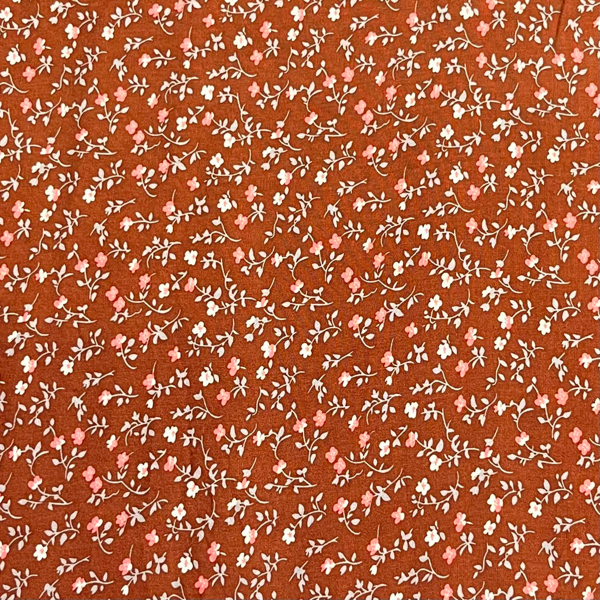 Pound A Metre 3 Metres Printed Dressmaking Viscose Fabric – 55" Wide (Wood)