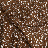 Pound A Metre 3 Metres Printed Dressmaking Viscose Fabric – 55" Wide (Wood)