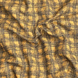 Pound A Metre 3 Metres Printed Needle Cord Cotton Corduroy 55" Wide  (Brown)