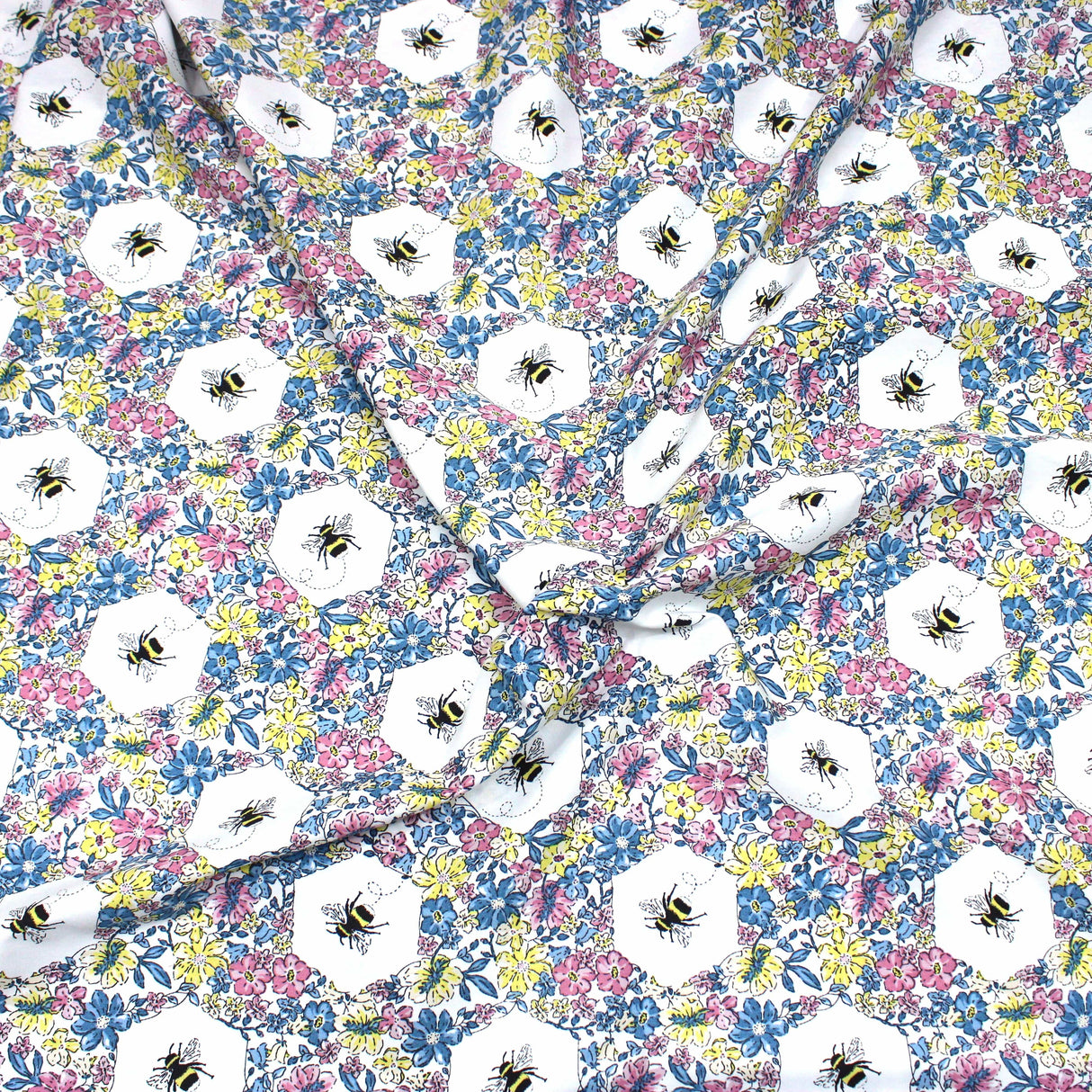 Pound A Metre 3 Metres 3 Metres Printed Poplin Cotton - 60" Wide (Garden)