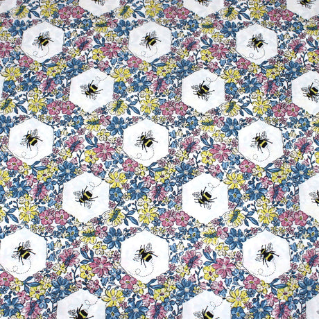 Pound A Metre 3 Metres 3 Metres Printed Poplin Cotton - 60" Wide (Garden)