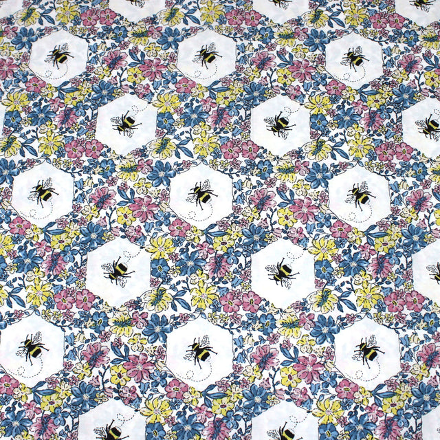 Pound A Metre 3 Metres 3 Metres Printed Poplin Cotton - 60" Wide (Garden)