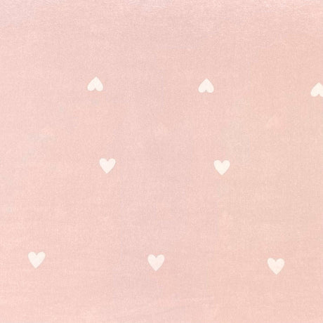 Pound A Metre 3 Metres Printed Silky Satin- 55" Wide (Hearts)