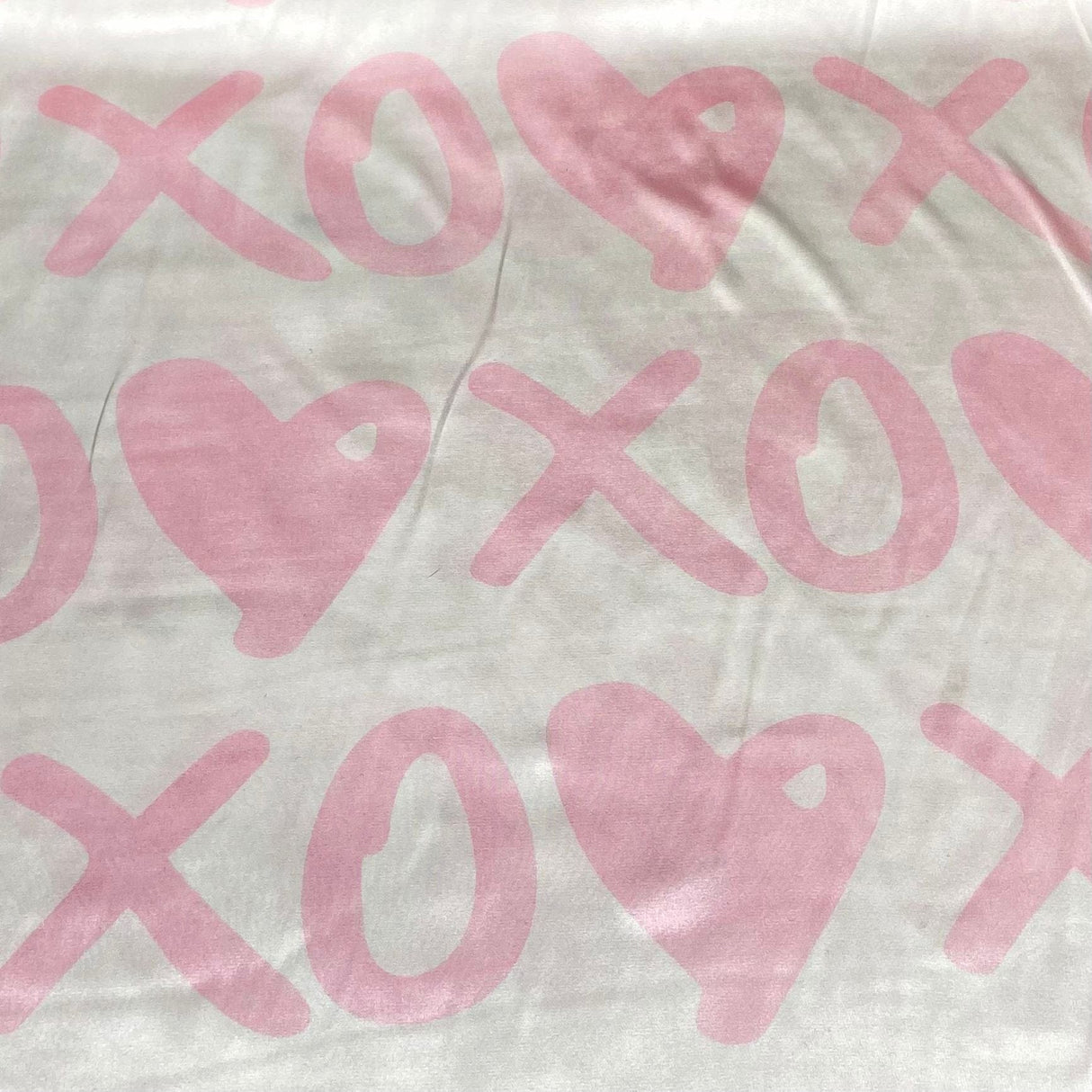 Pound A Metre 3 Metres Printed Silky Satin- 55" Wide (XOXO)