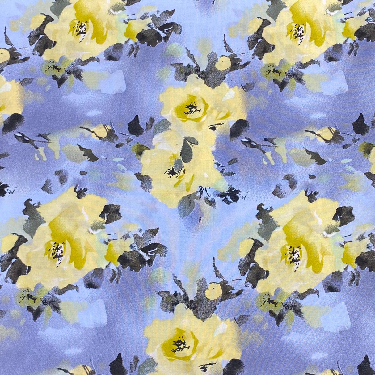 Pound A Metre 3 Metres, Printed Summer Dressmaking Viscose Fabric - 55" Wide (Col1, Num2)