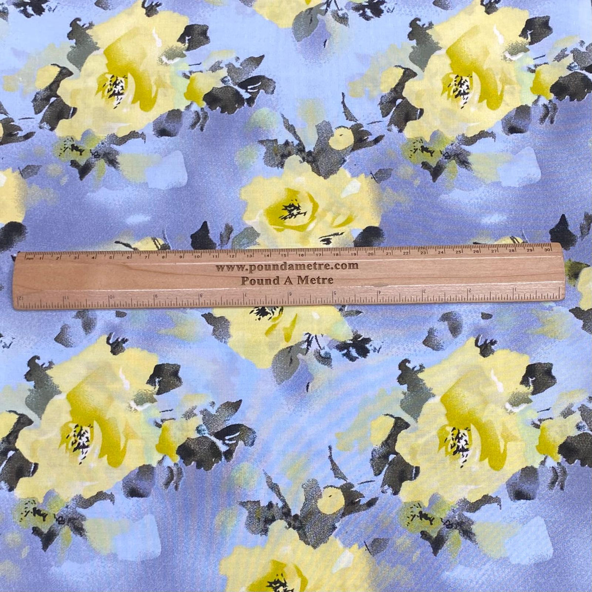 Pound A Metre 3 Metres, Printed Summer Dressmaking Viscose Fabric - 55" Wide (Col1, Num2)