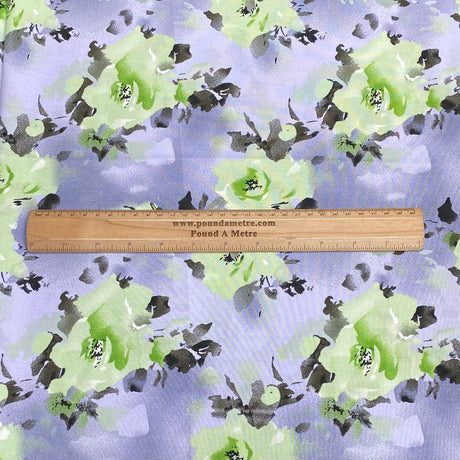 Pound A Metre 3 Metres, Printed Summer Dressmaking Viscose Fabric - 55" Wide (Col1, Num5)