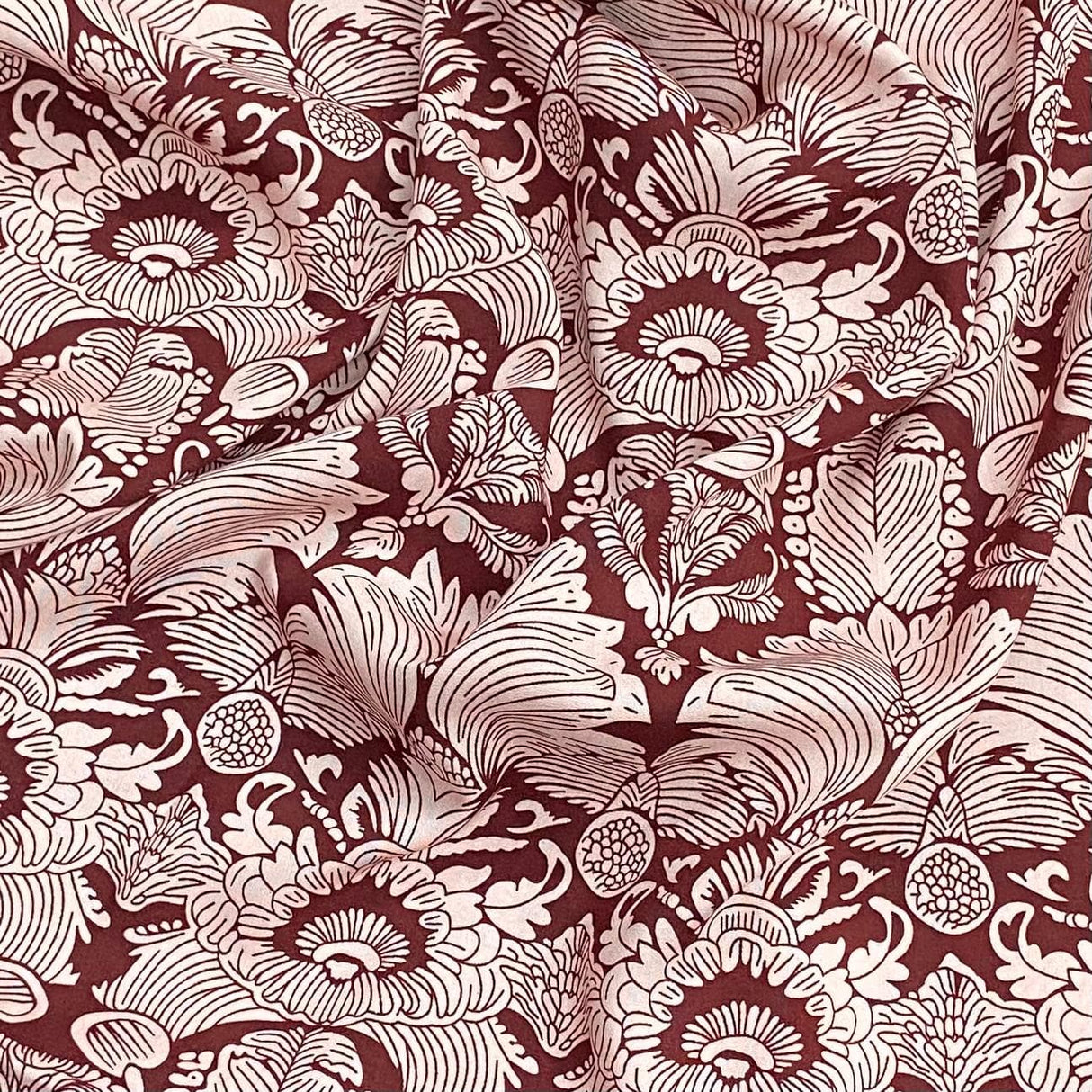 Pound A Metre 3 Metres, Printed Summer Dressmaking Viscose Fabric - 55" Wide (Col2, Num1)
