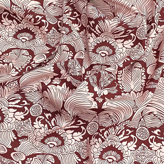 Pound A Metre 3 Metres, Printed Summer Dressmaking Viscose Fabric - 55" Wide (Col2, Num1)