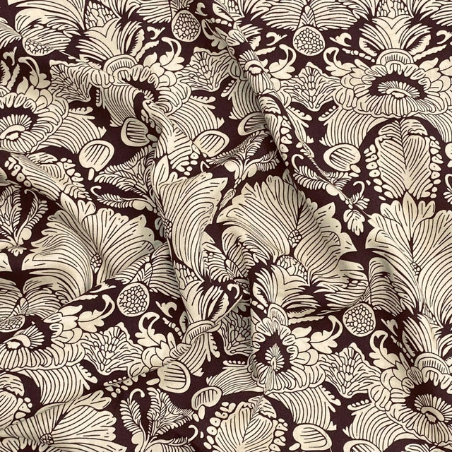 Pound A Metre 3 Metres, Printed Summer Dressmaking Viscose Fabric - 55" Wide (Col2, Num4)
