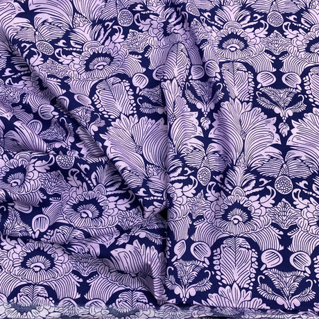 Pound A Metre 3 Metres, Printed Summer Dressmaking Viscose Fabric - 55" Wide (Col2, Num6)