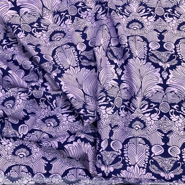 Pound A Metre 3 Metres, Printed Summer Dressmaking Viscose Fabric - 55" Wide (Col2, Num6)