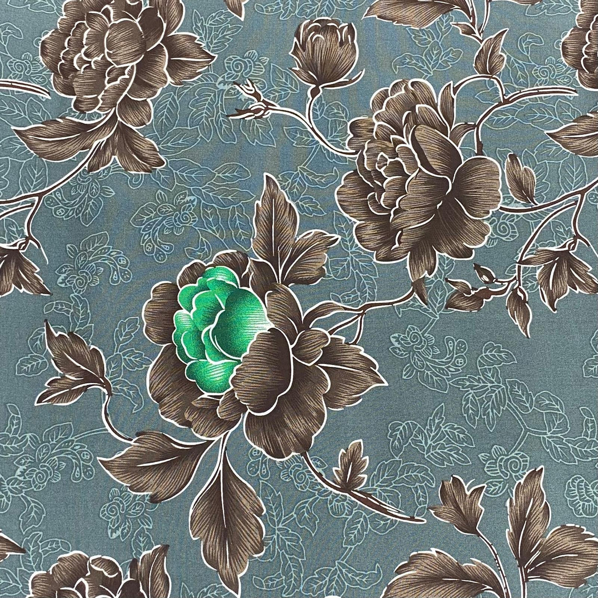 Pound A Metre 3 Metres, Printed Summer Dressmaking Viscose Fabric - 55" Wide (Col3, Num2)