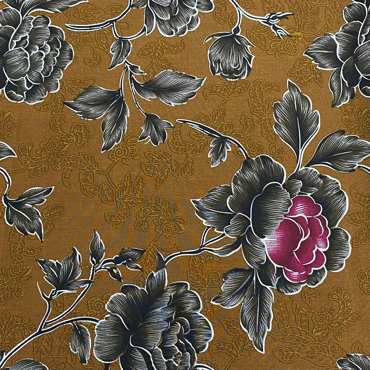 Pound A Metre 3 Metres, Printed Summer Dressmaking Viscose Fabric - 55" Wide (Col3, Num3)